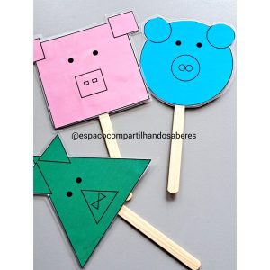 Palitoches Três Porquinhos