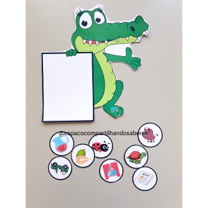 Painel do Jacaré - Letra J