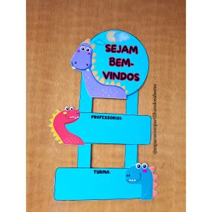 Painel Porta Tema Dinossauros
