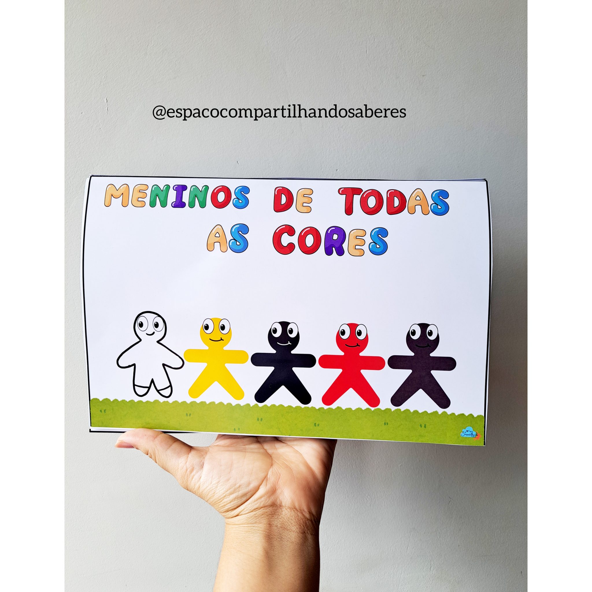 Livro 3d “Menino de Todas as Cores” – Compartilhando saberes