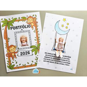 - Portfólio para Educação Infantil tema Safari